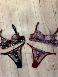 2'li Avantaj Paket Tül Sütyen Takımı